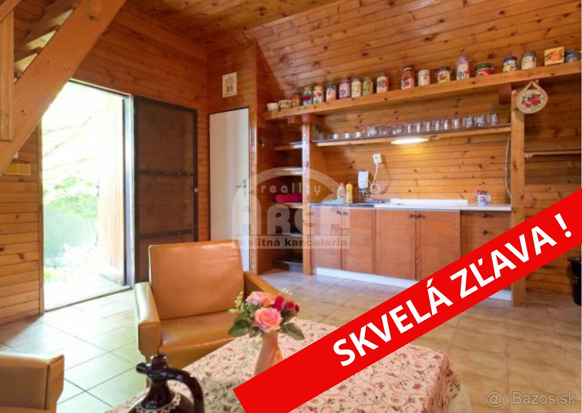 SKVELÁ ZĽAVA Pekná chata v Trnave pri Laborci