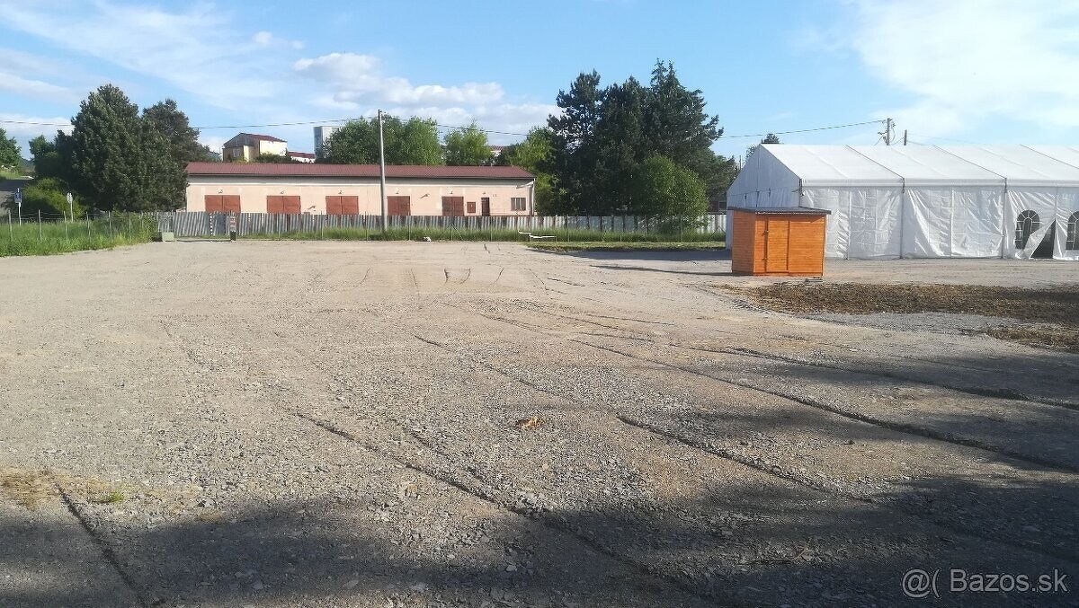 Priestory pre autobazár, požičovňa, dielne, sklady, výroba.