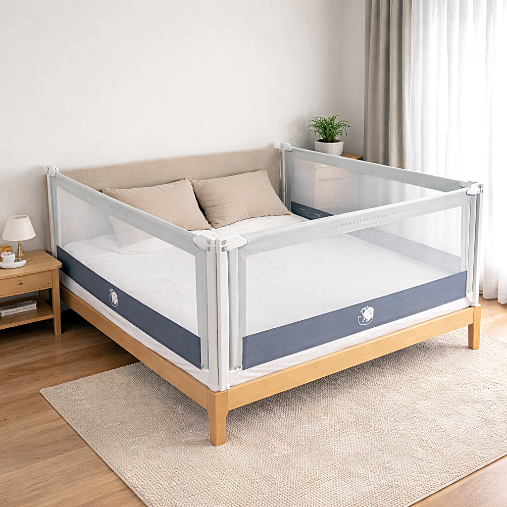 Zábrana na posteľ Monkey Mum 200x160