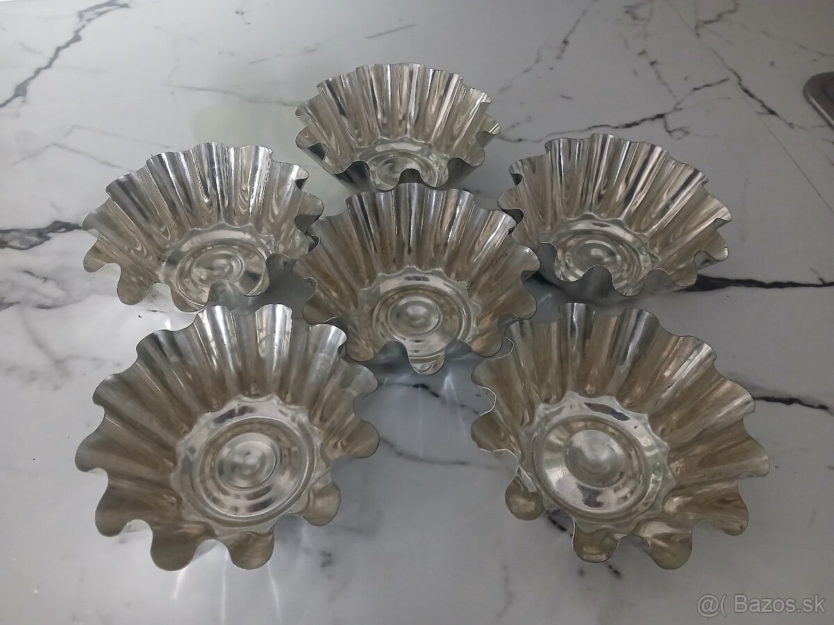 Retro misky na puding