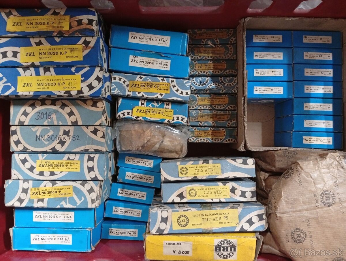 ⚠️⚠️⚠️ Nové Ložiská - ZKL - rôzne typy - ČSSR kvalita