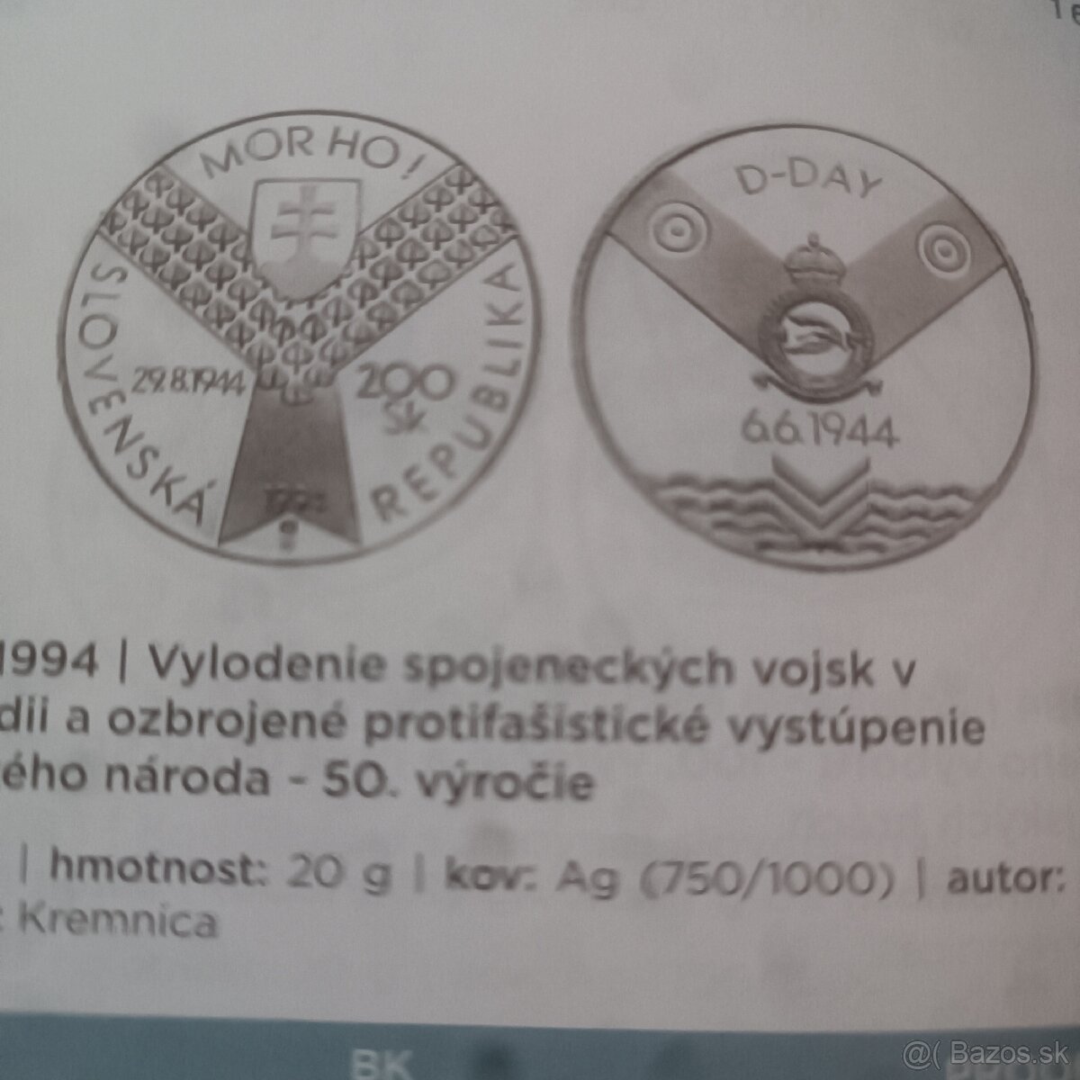 Pamätné strieborné KČS mince