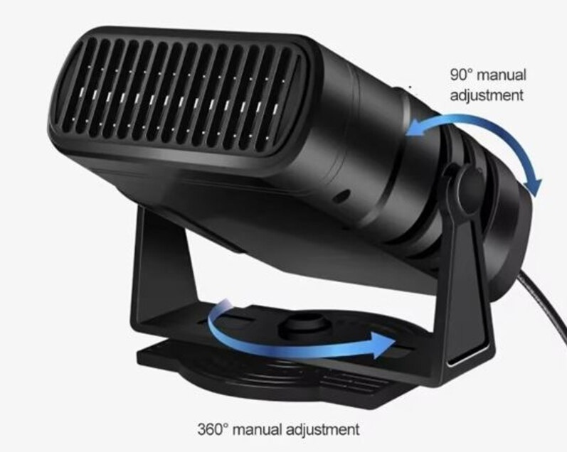 Nový multifunkčný ohrievač, fukár a klíma do auta