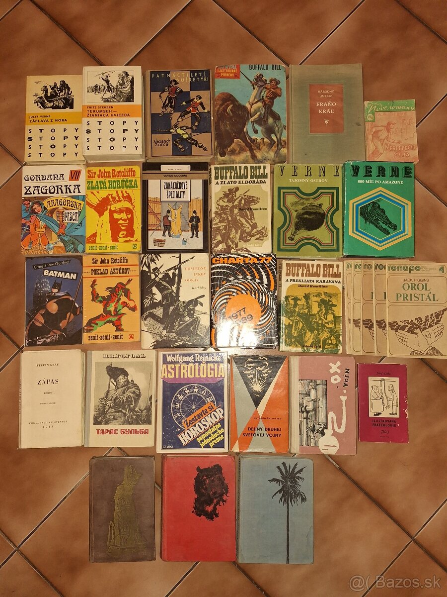 Rôzne staré knihy