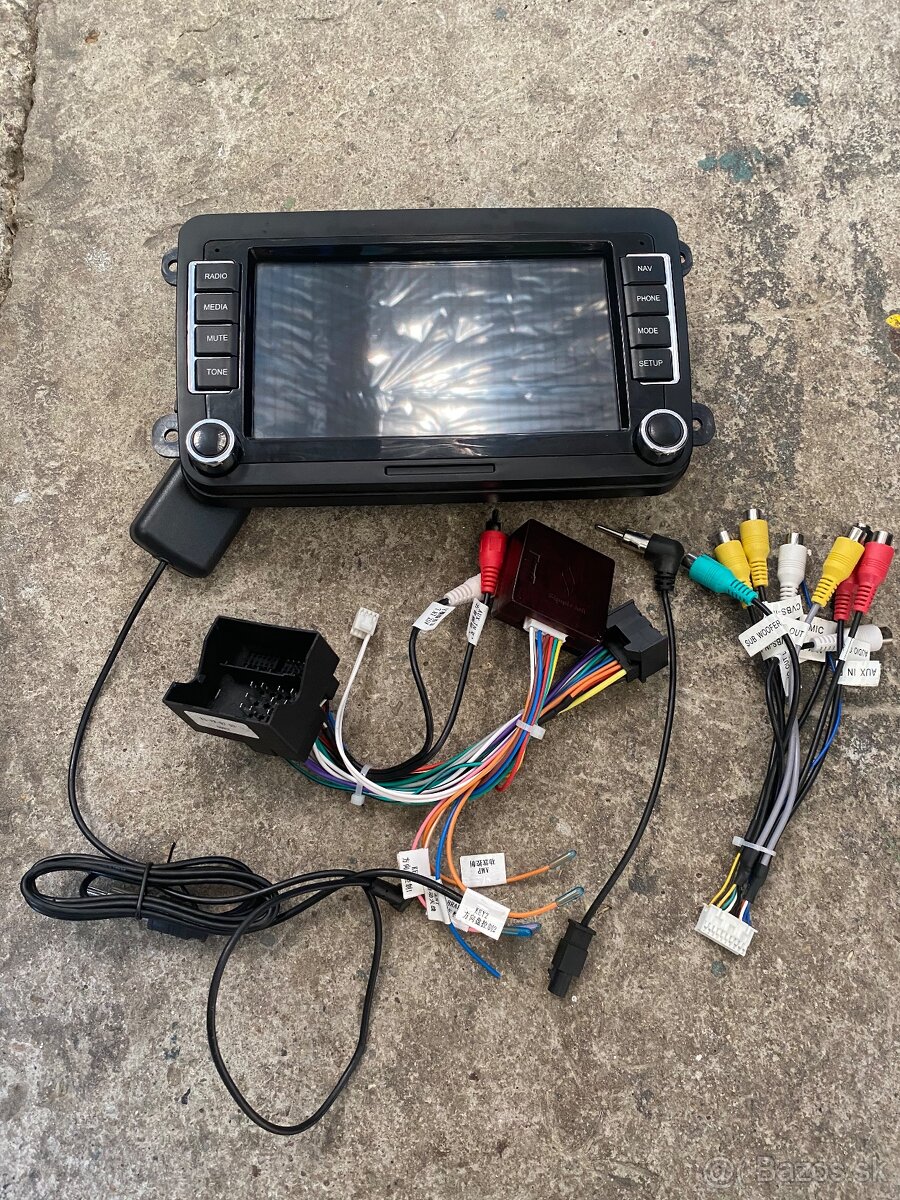 vw passat b6 b7 octavia 2 radio 2 din