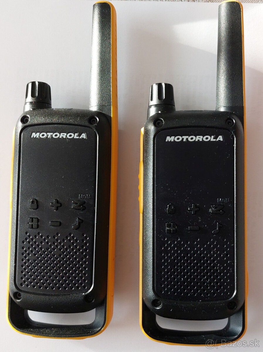 Predám vysielačky MOTOROLA T82