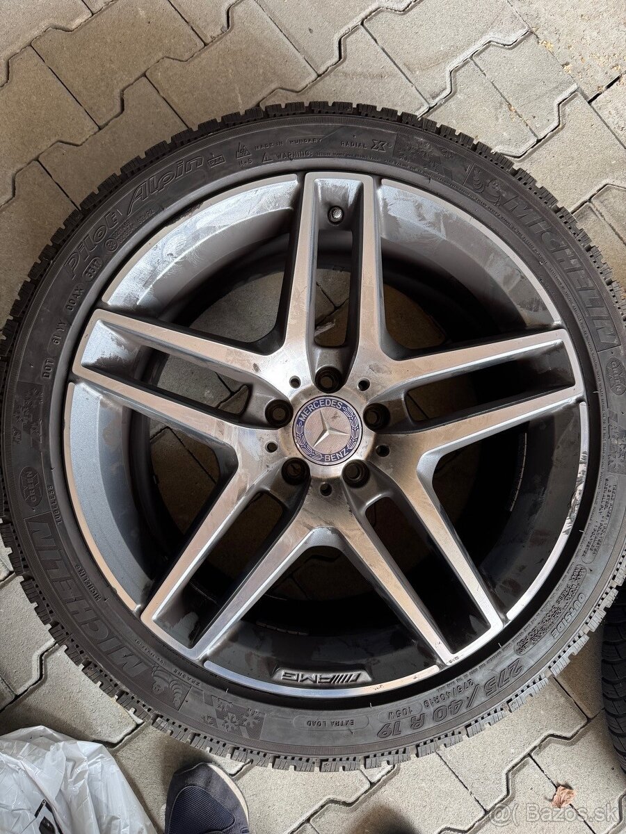 Disky original Mercedes S AMG R 19 dvojrozmer