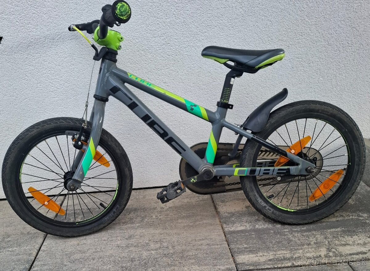 Bicykel Cube Kid 160 grey