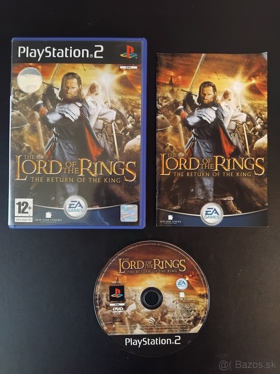 Hra pre PS2 - The Lord of the Rings The Return of the King