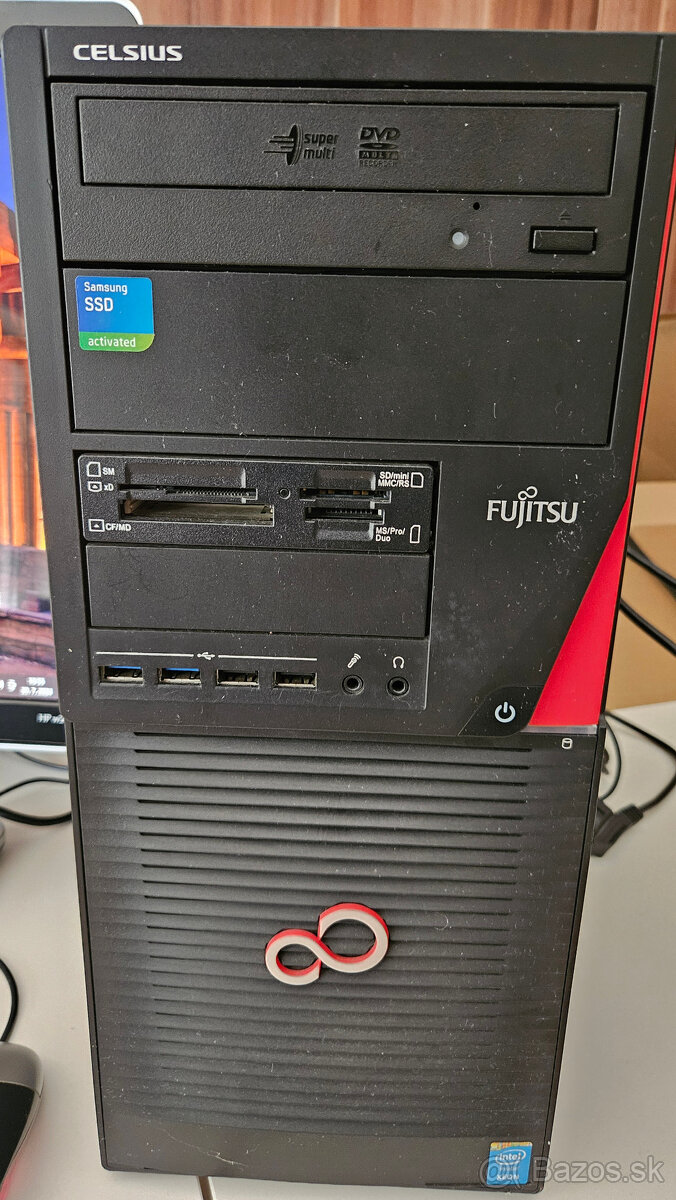 Workstation Fujitsu Celsius W530 s Intel Xeon