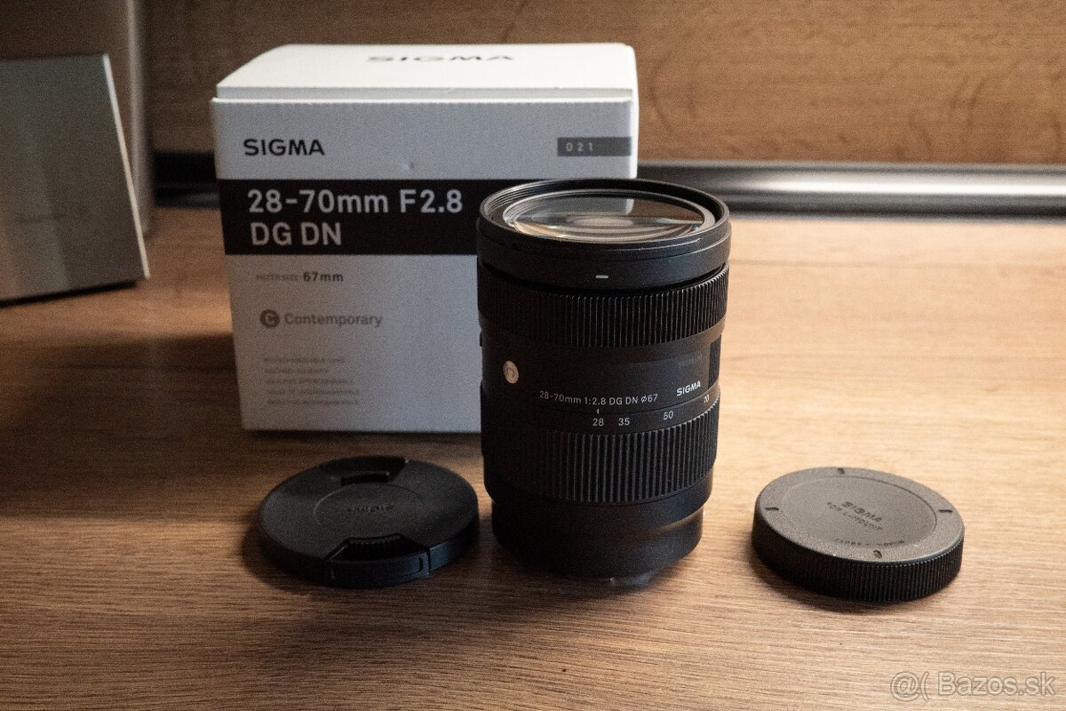 Sigma 28-70 F2.8 L mount, bez známok používania