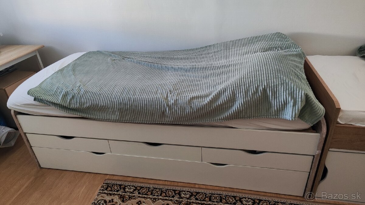Predám bielu posteľ