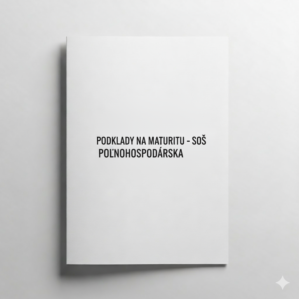 pdf podklady na odbornú maturitu