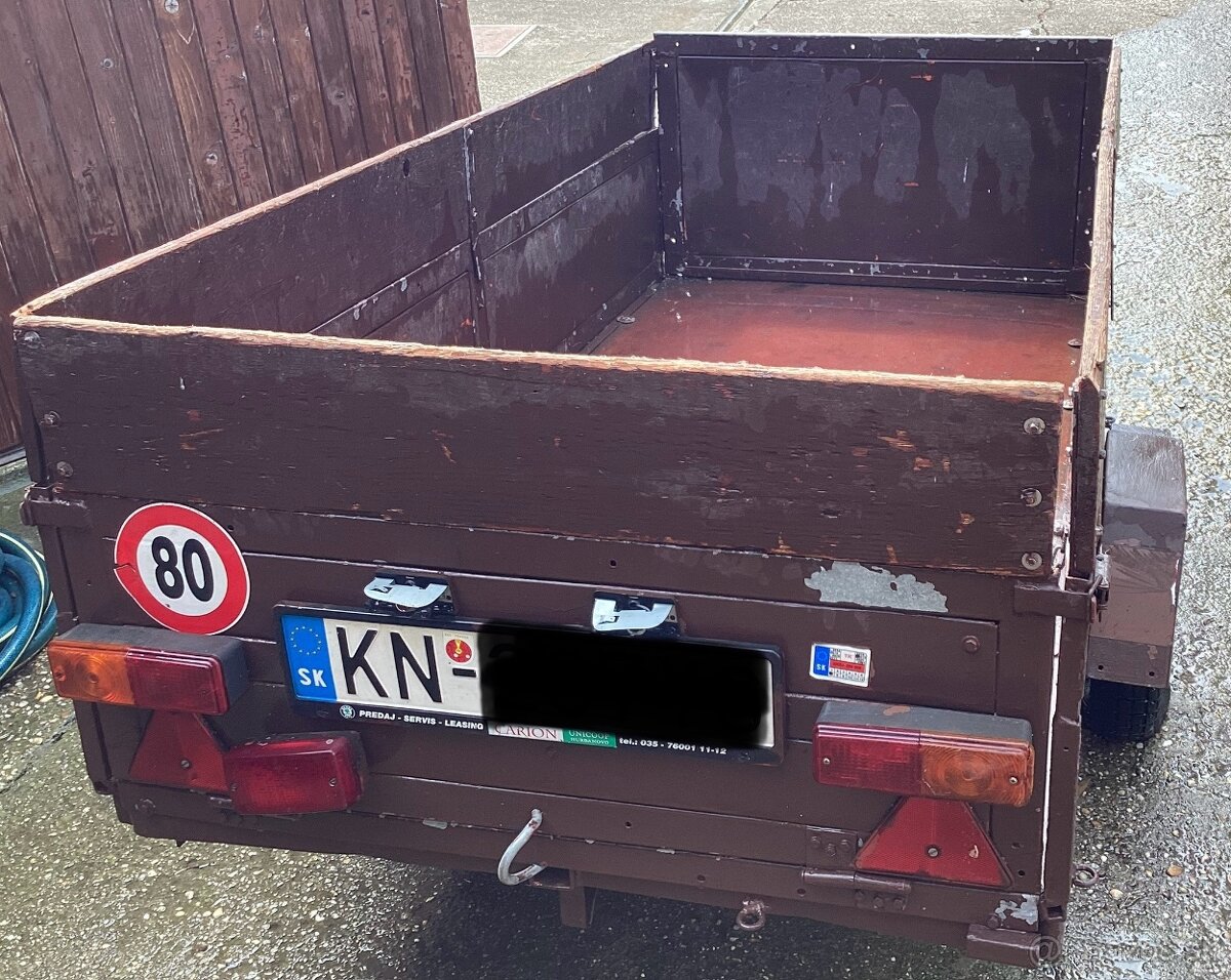 Predám prívesný vozík