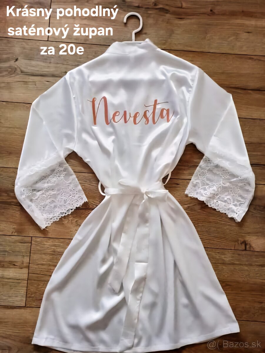 Predám zvyšné veci zo svadby