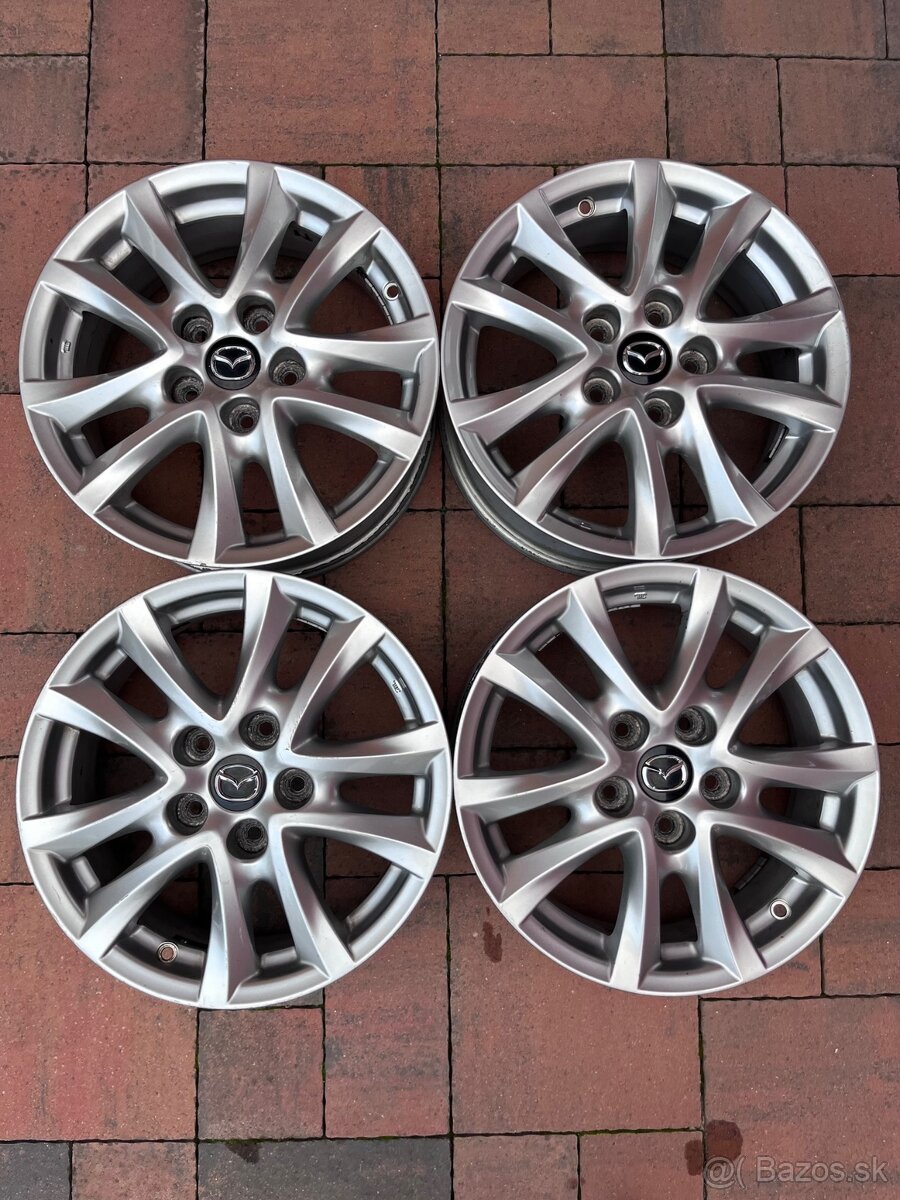 Orig.hliníkové disky Mazda R16, 5x114,3
