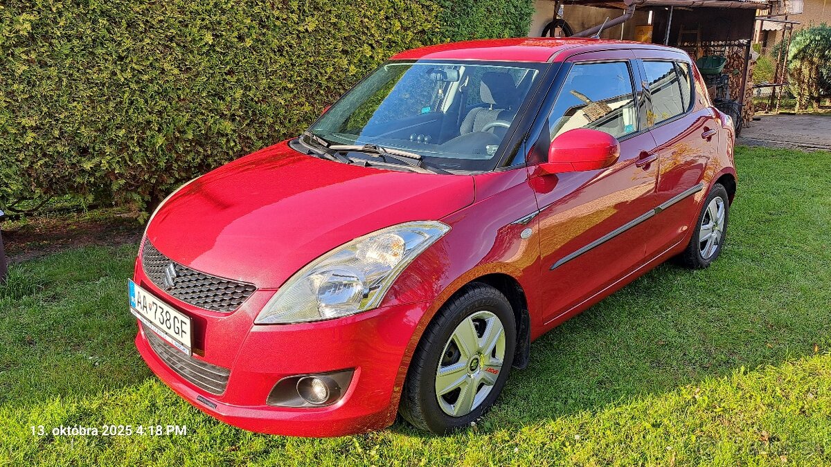 Predam Suziki Swift.