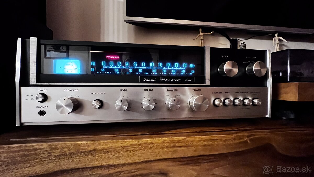 REZERVOVANÉ - Predám receiver Sansui 7010 (661) – TOP stav