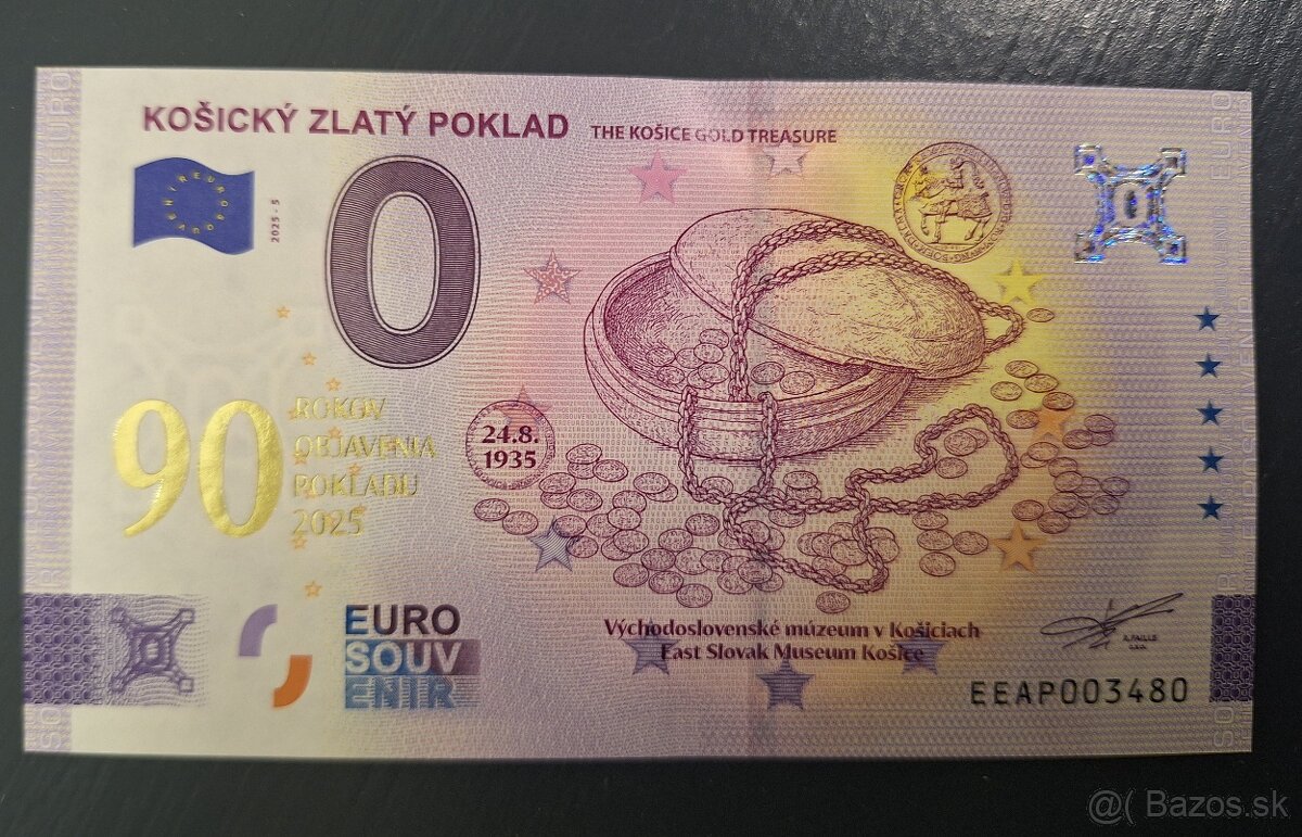 ZLATA PRITLAC - KOSICKY ZLATY POKLAD - 0 EURO