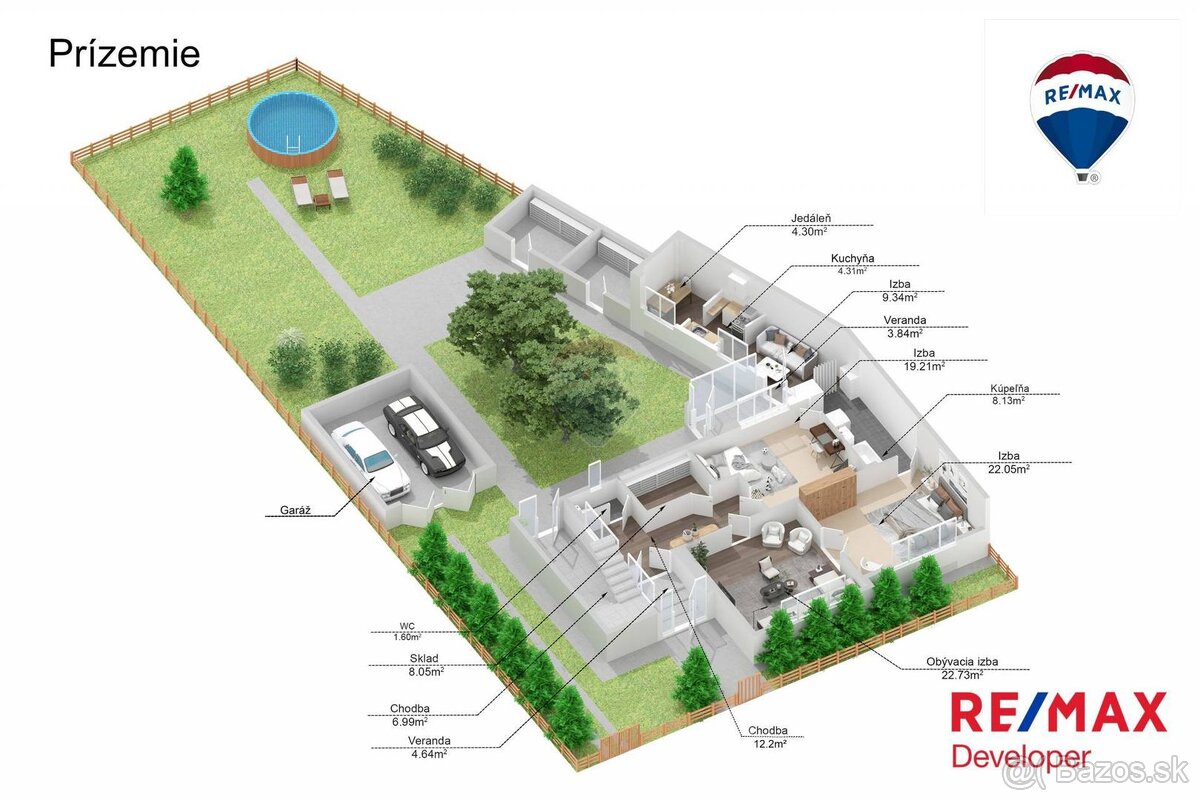 REMAX ponúka na predaj rodinný dom s dvomi bytovými jednotka