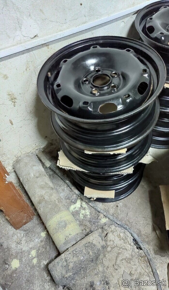 5x100 r14  plechove disky vw