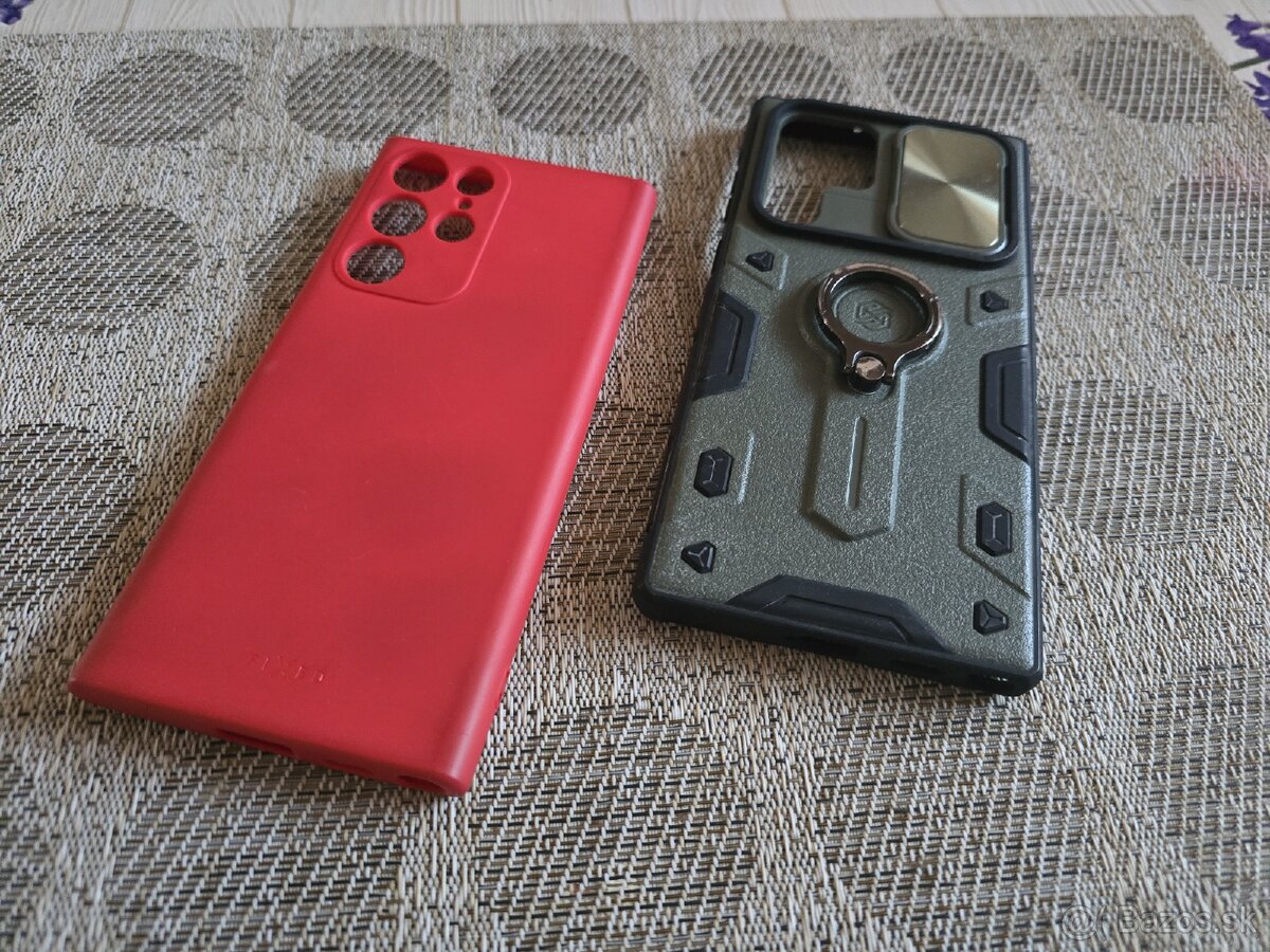 Predám kryty na Samsung Galaxy S22 Ultra