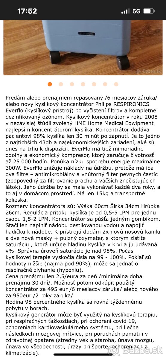 Kyslikovy koncentrator