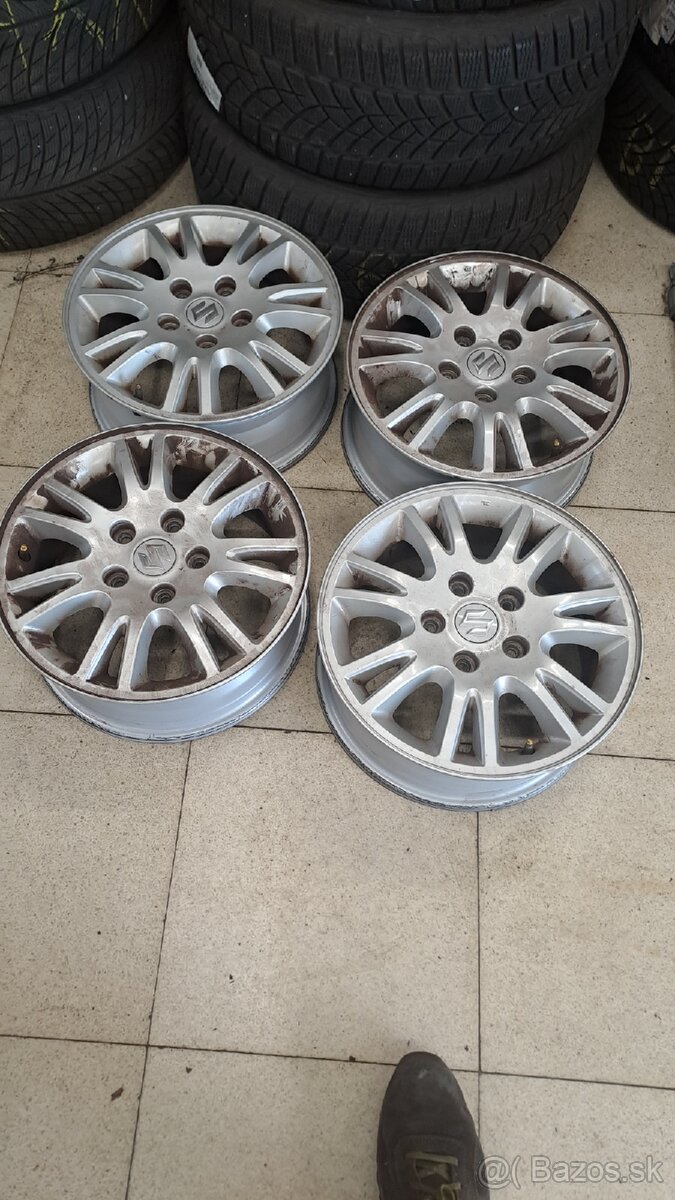 Suzuki alu disky original 15 5x114.3