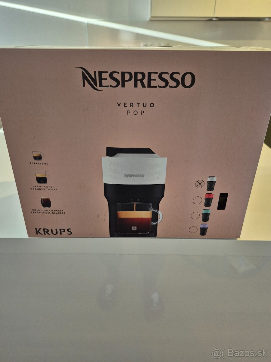 NESPRESSO KRUPS Vertuo Pop Coconut White XN920110