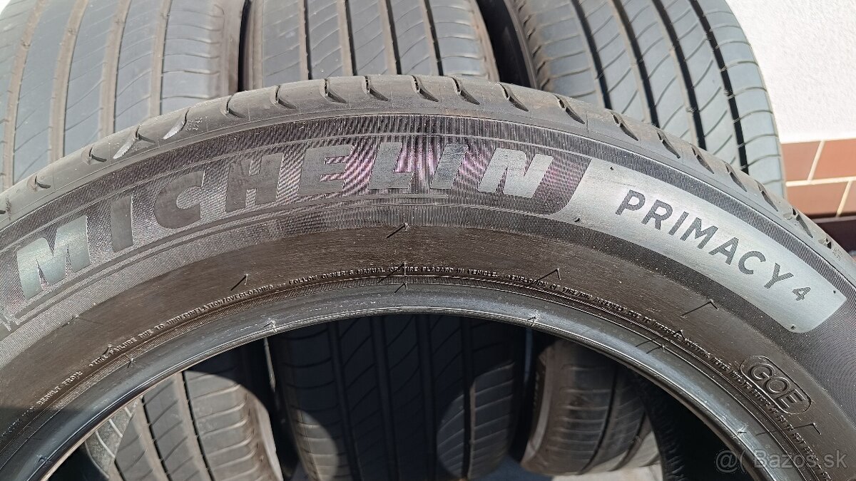 Letne pneumatiky Michelin primacy 4 235/55/r19