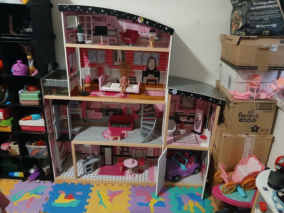 Barbie domček KidKraft