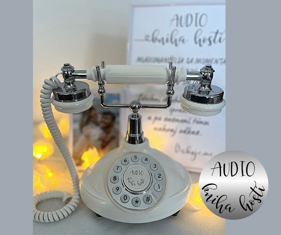 AUDIO KNIHA HOSTÍ - AUDIO GUESTBOOK