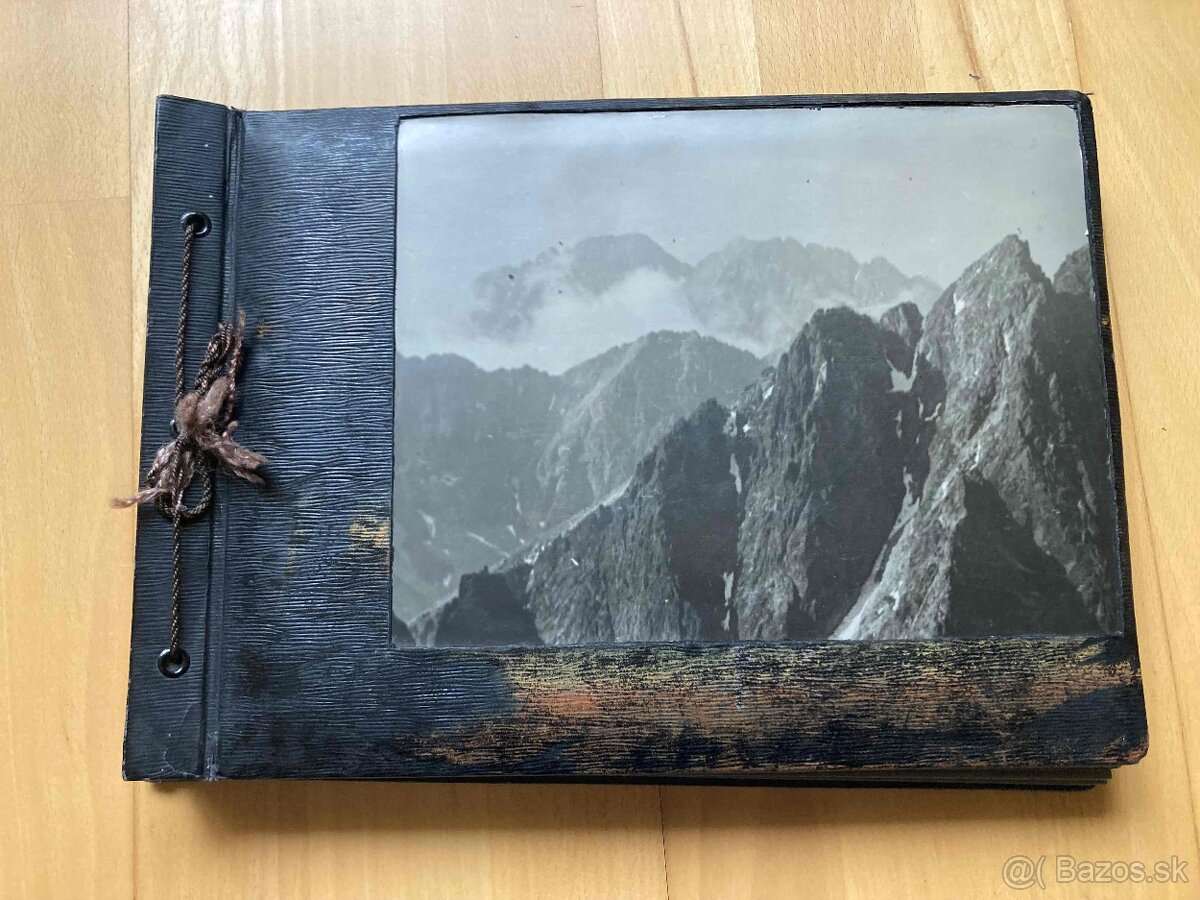 Unikátny fotoalbum Tatry 1948