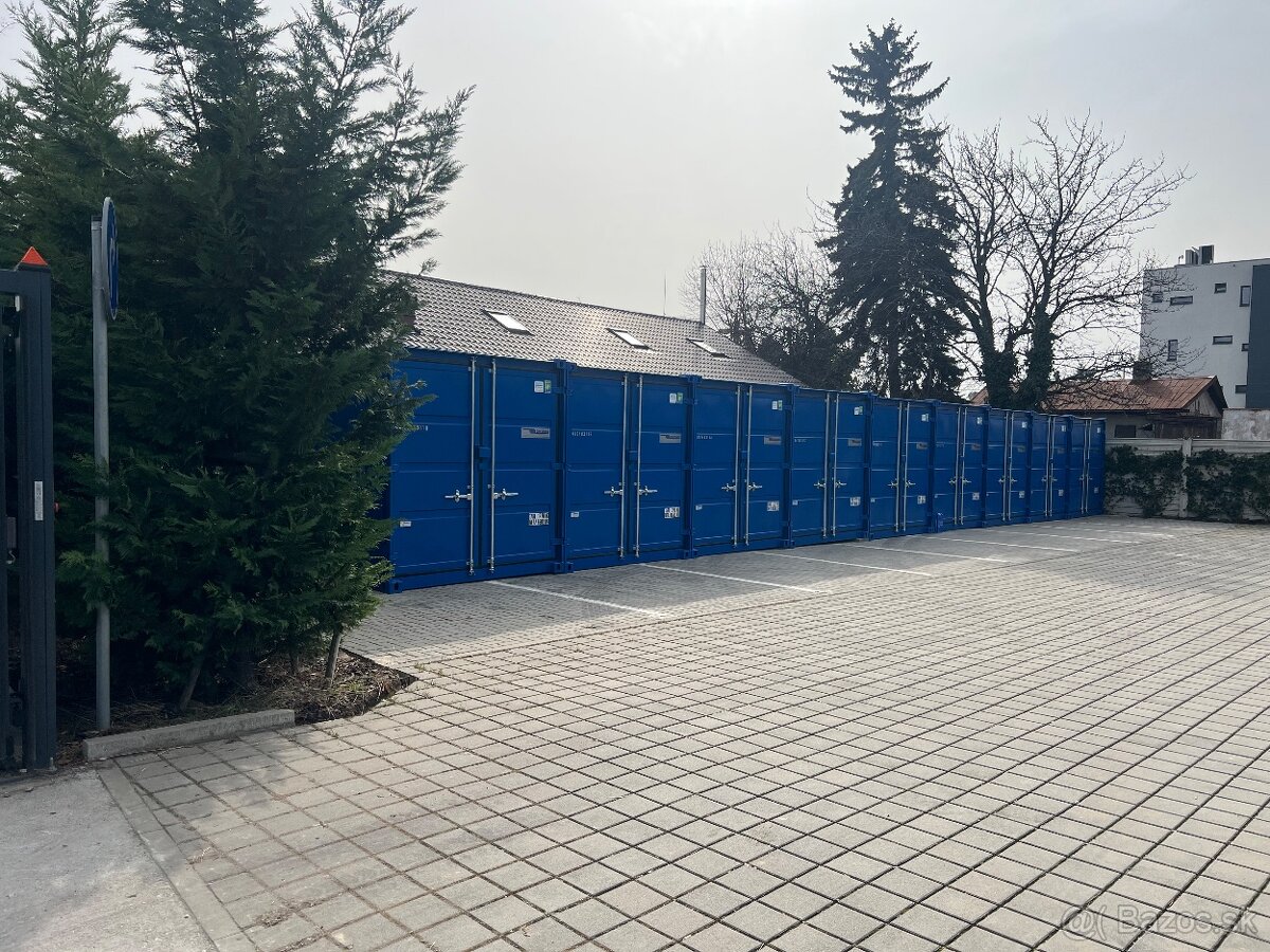 Skladový kontajner na prenájom s elektrikou