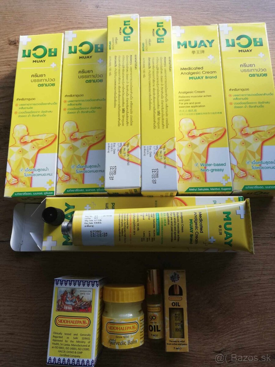 Thajská Masť originál MUAY TAHI krém 100g