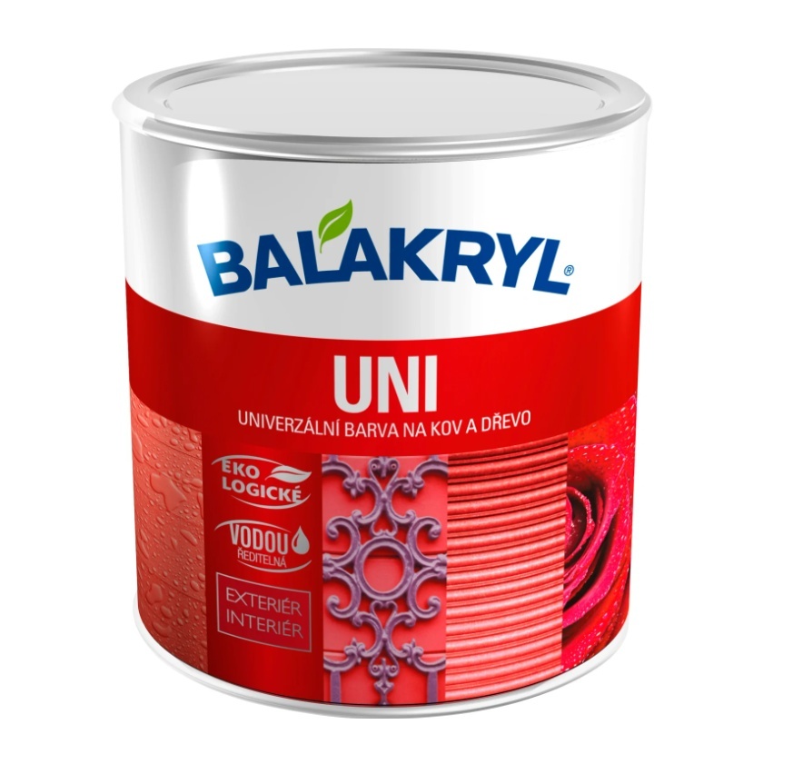 Farba Balakryl - sivá (101), hnedá (245), 2,5 litra