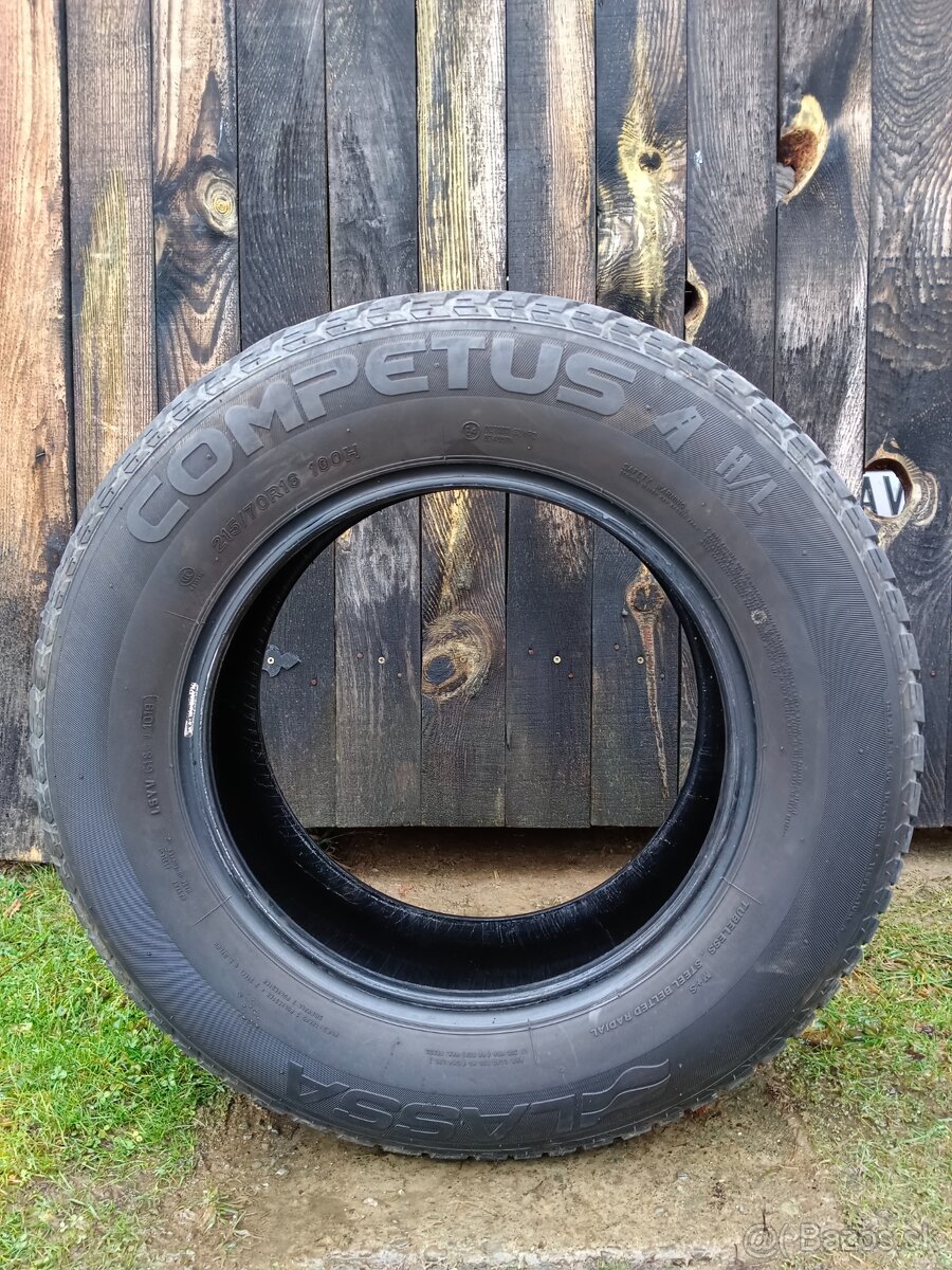 Letné pneumatiky Lassa Competus H/L 215/70 R16 100H