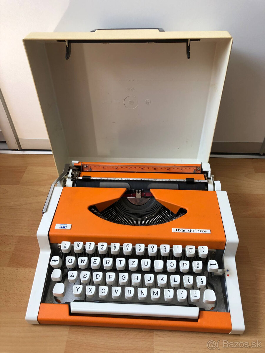 Kufríkový písací stroj: Unis tbm de Luxe
