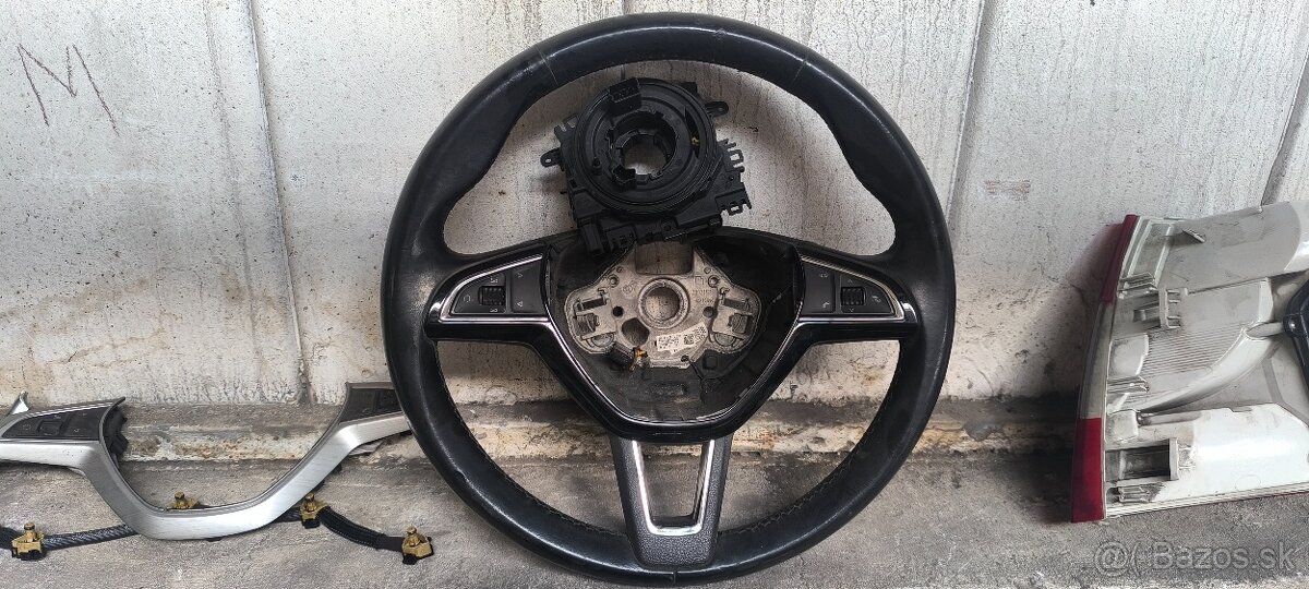 Vyhrievany volant skoda