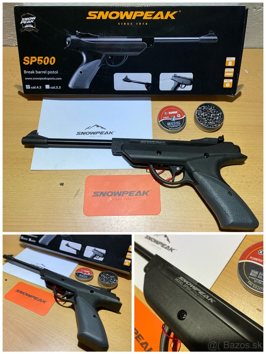 snow peak pistol na broky 4,5mm