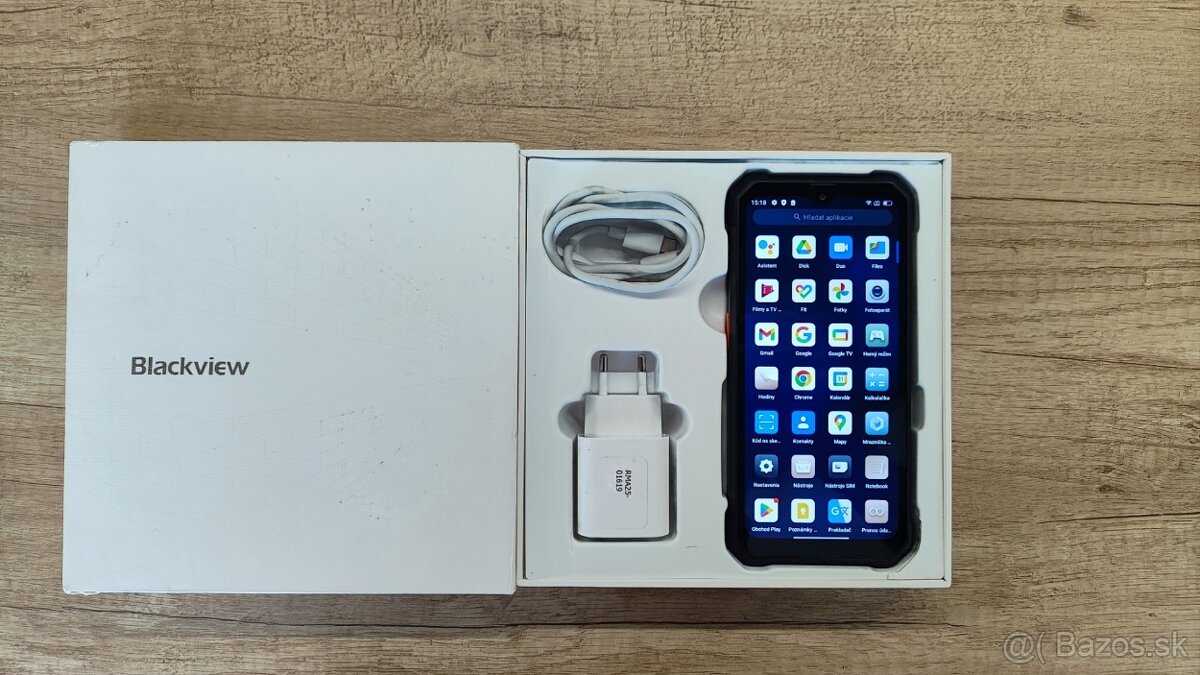 Blackview GBV 7100 Black 6+4GB / 128GB odolný telefón – ako