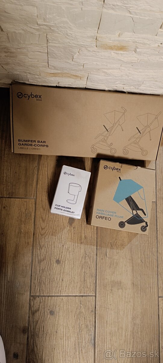 Kocik Cybex Orfeo+madlo+clona proti dazdu+podlozka