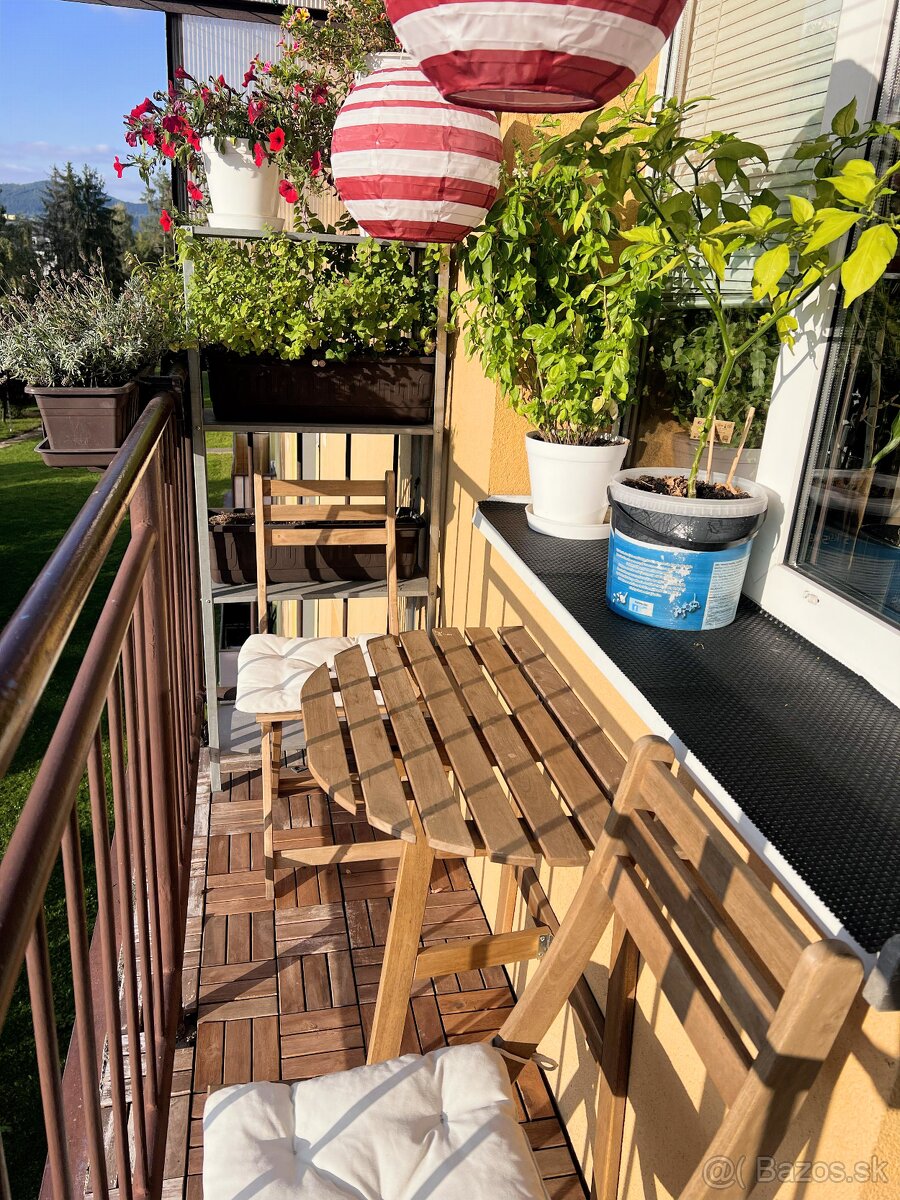 Zariadený 3-izbový byt po rekonštrukcii – Žilina, Hliny 7