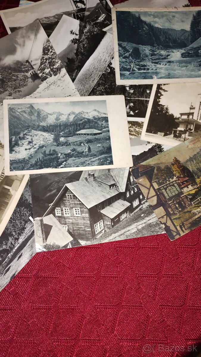 Tatry - staré pohľadnice