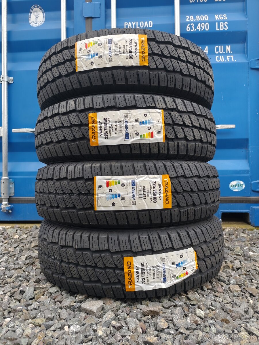 Nové 2025 zimné pneu 225/75R16C
