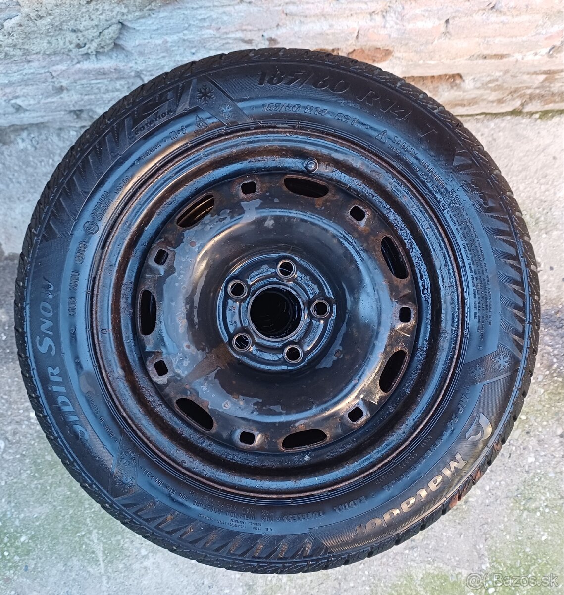 Zimná sada škoda fabia 5x100 185/40 R14