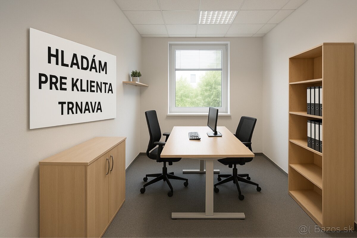 Hladam kancelarsky priestor pre uctovnicku fy