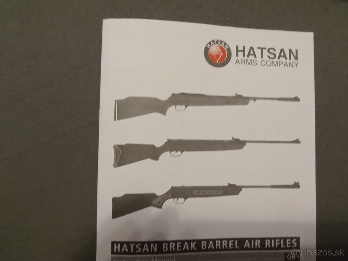 Predám vzdchovku set Hatsan ráže 6.35