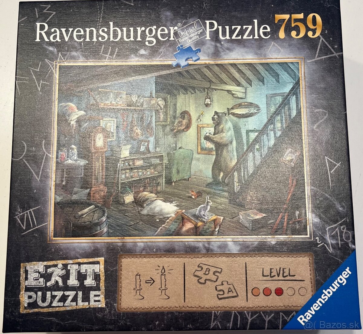 Puzzle Ravensburger 759 - Kúzelnícka kuchyňa