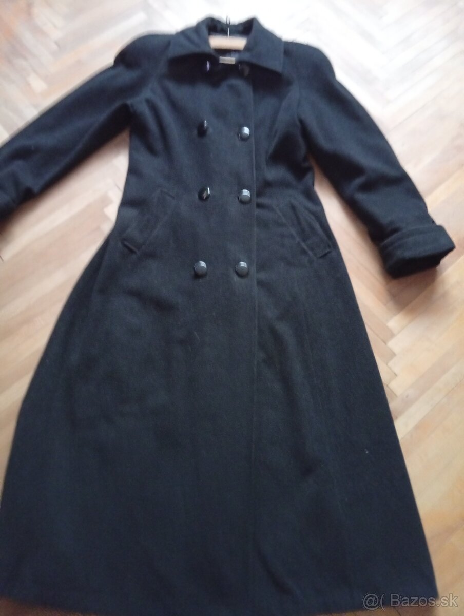 predám dámsky dlhý zimný kabát